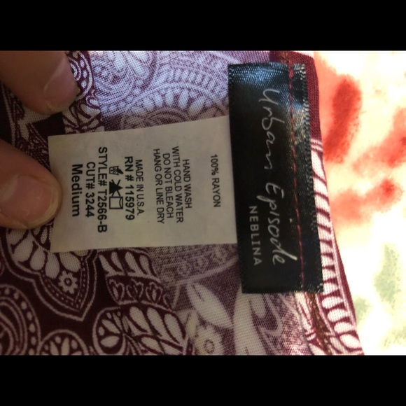 Fringe printed tank top - Picture 3 of 3